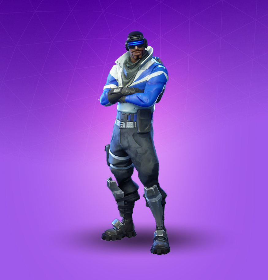 Blue Striker Skin