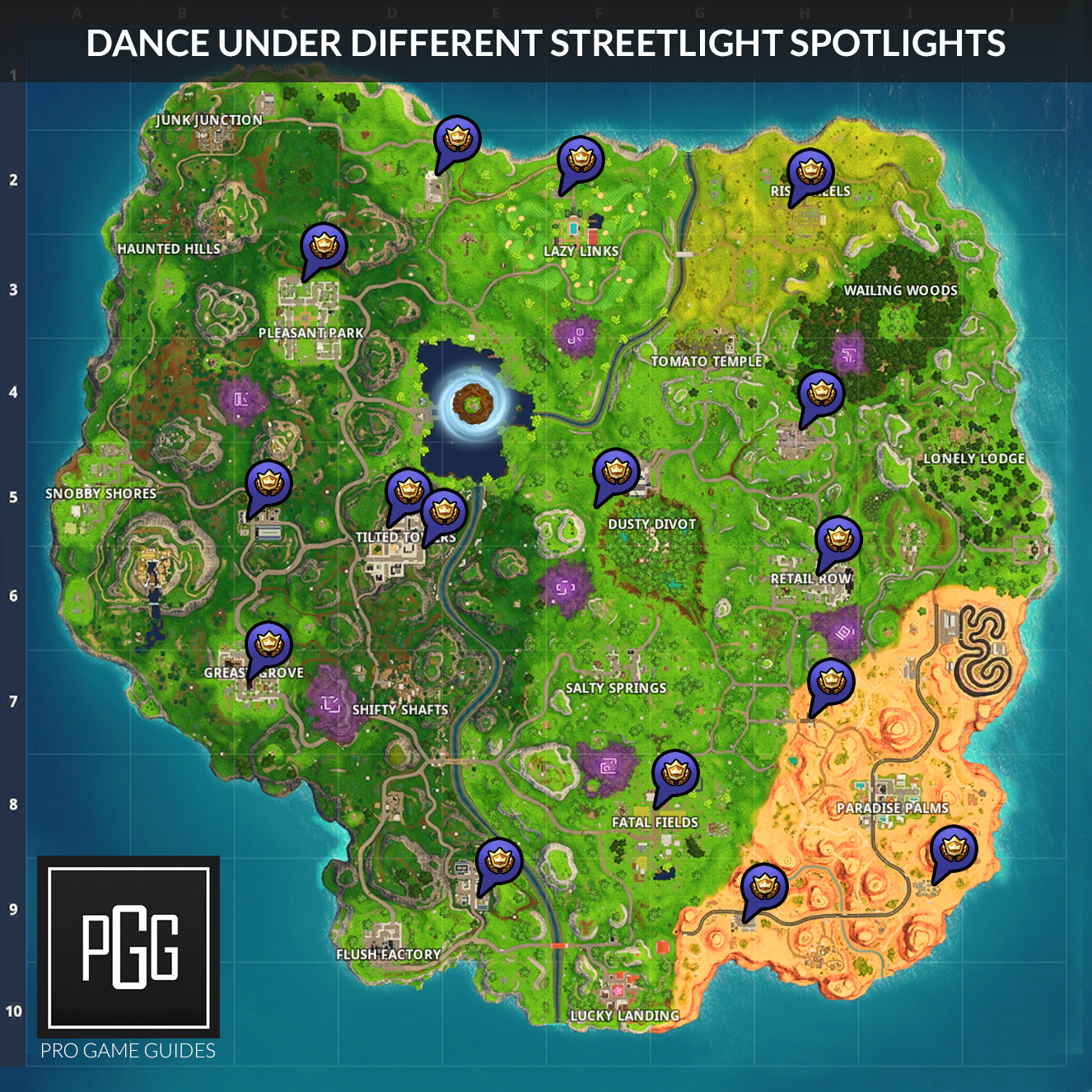 Fortnite Season 6 Week 1 Challenges List, Cheat Sheet, Locations ...