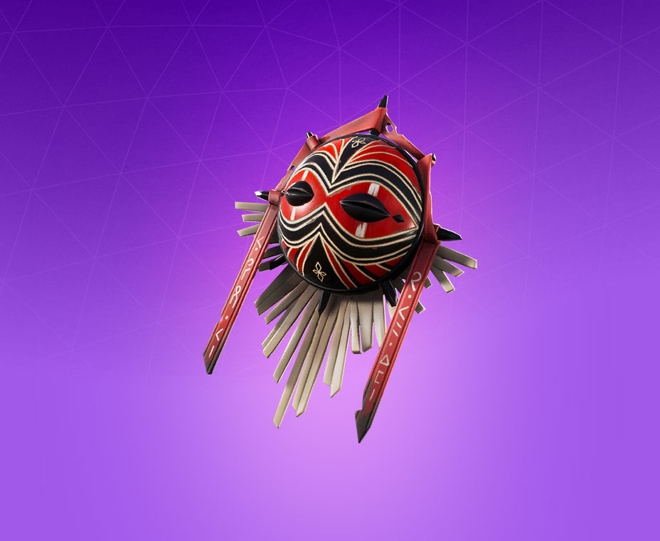 Battle Mask Back Bling