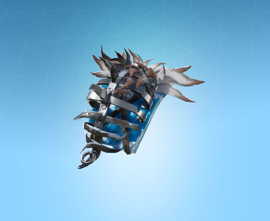 Frozen Iron Cage Back Bling