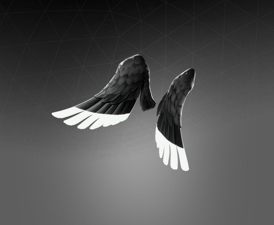 Shadow Ark Wings Back Bling