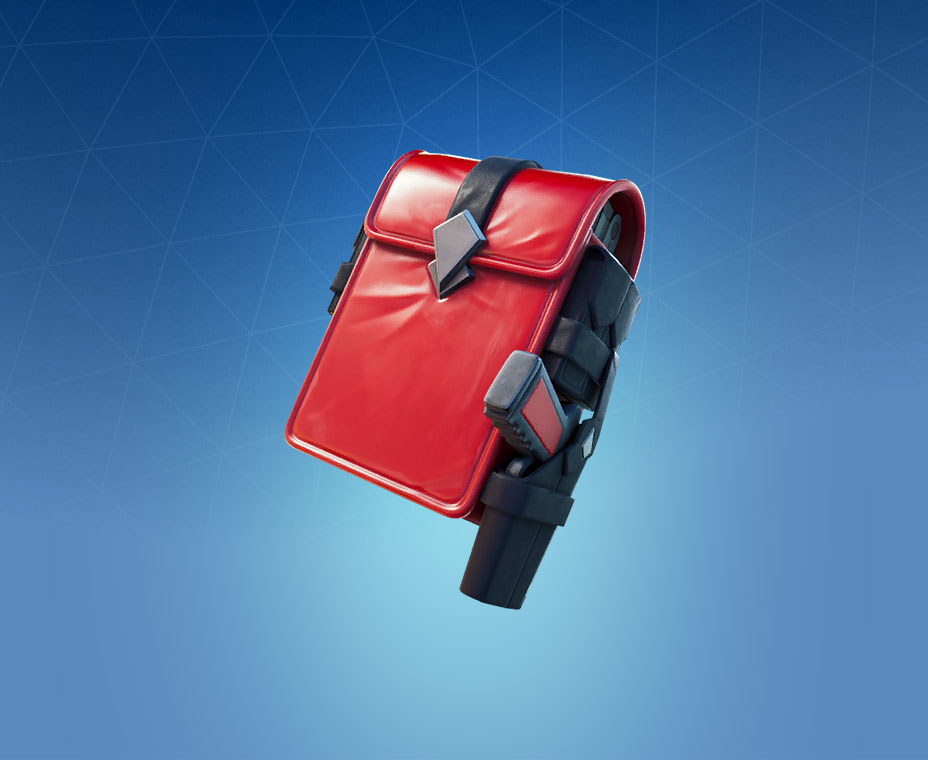 Scarlet Satchel Back Bling