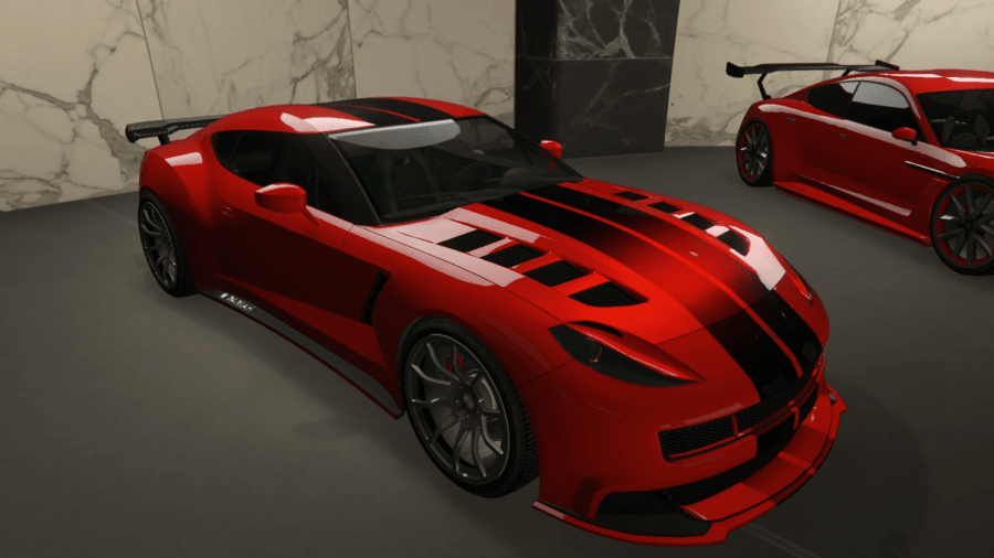 A customized Ocelot in GTA V.