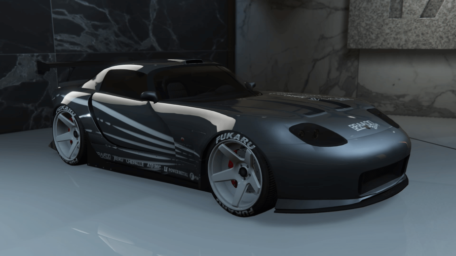 A customized Banshee in GTA V.