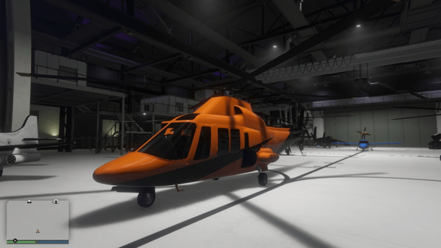 A customized Swift in GTA V.