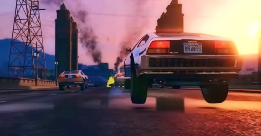 Screenshot of GTA 5 Online gameplay