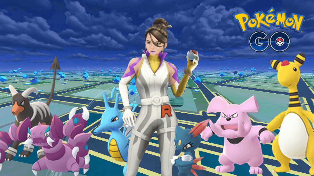 Sierra and her Pokemon in Pokemon Go