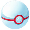 A Premier Ball in Pokémon Go.