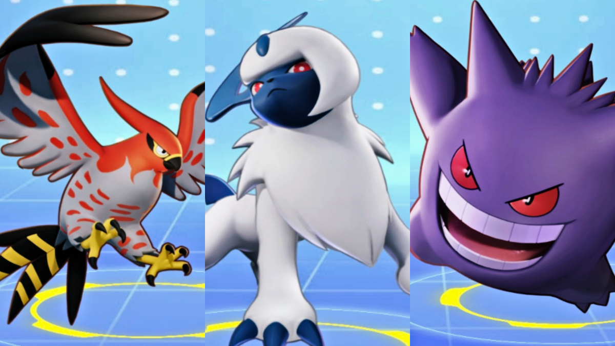 Screenshots of Pokemon Unite Speedster Class