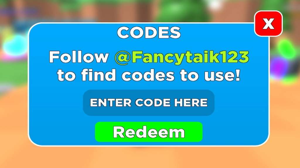 Roblox Godly Clicking Simulator redeem code page.