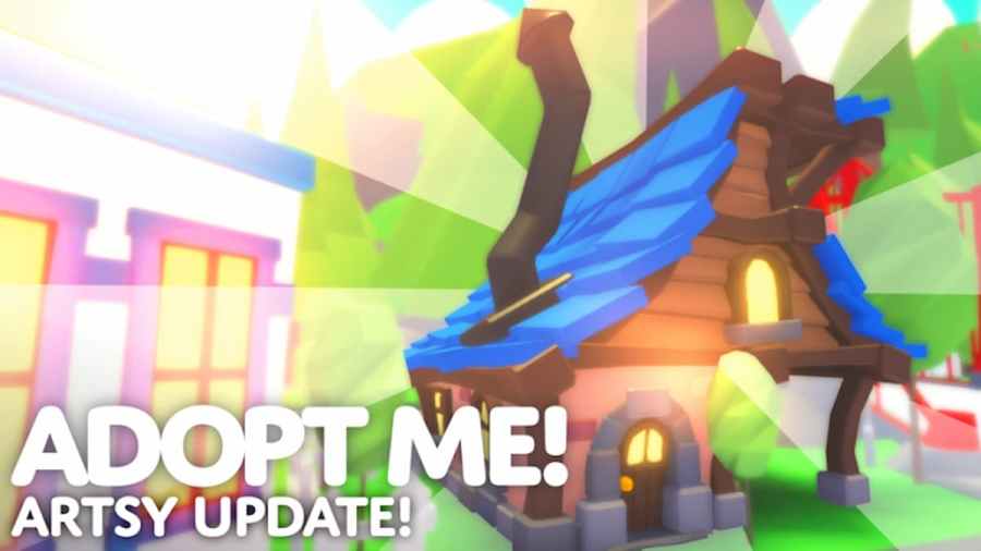 crooked house tour in adopt me