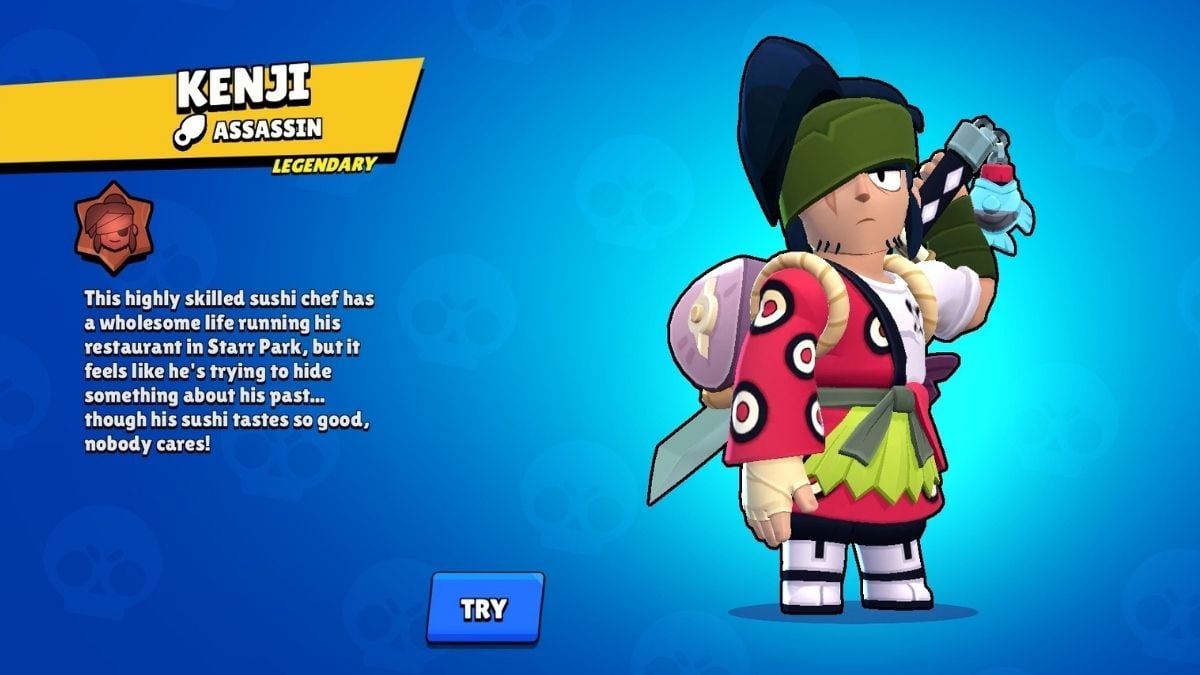 Kenji in Brawl Stars.