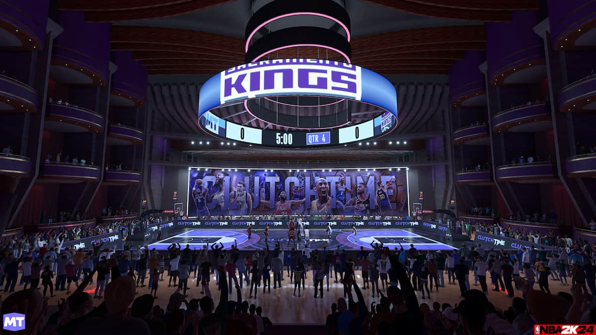 Clutchtime arena NBA 2K24 Sacramento Kings