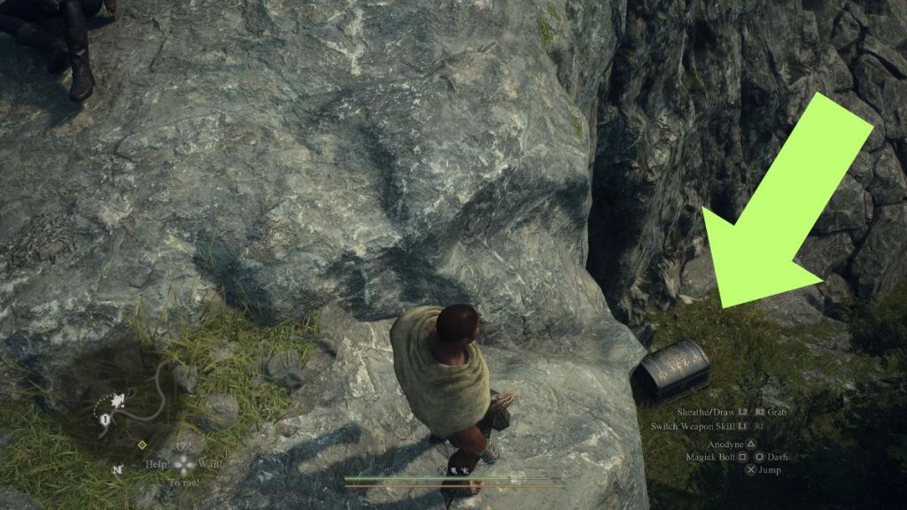 How to break the boulders blocking the cave outside of Melve in Dragon ...