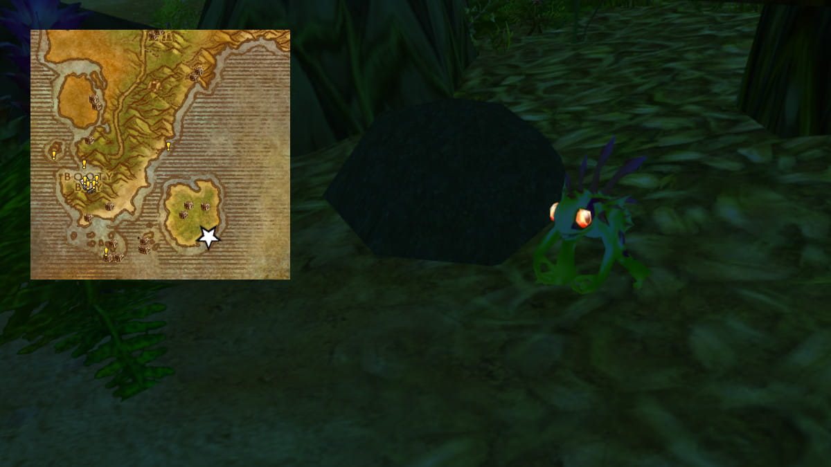 Itty bitty Murloc location in World of Warcraft: Season of Dsicovery (WoW SoD).