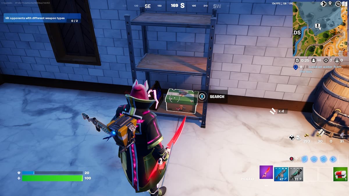 a produce box at lil' villa in Fortnite