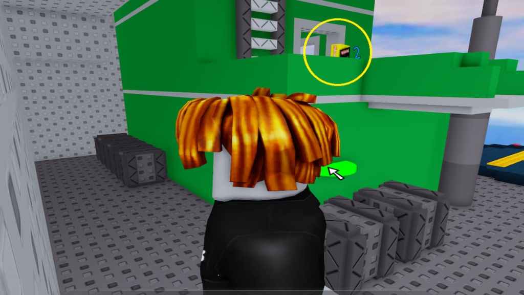 The player seeing a book in Roblox Classic Event