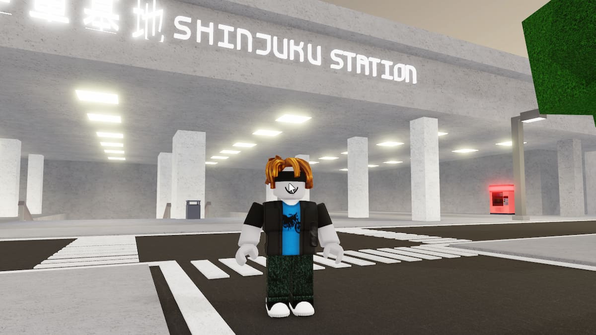 A player standing in Jujutsu Shenanigans