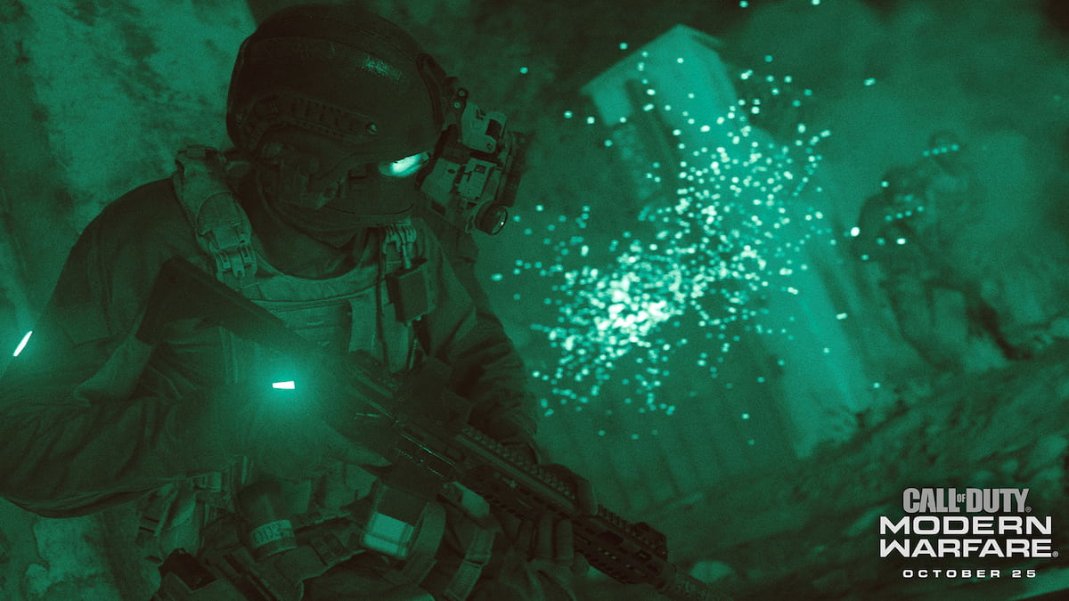 Underwater stealth in Modern Warfare 2019