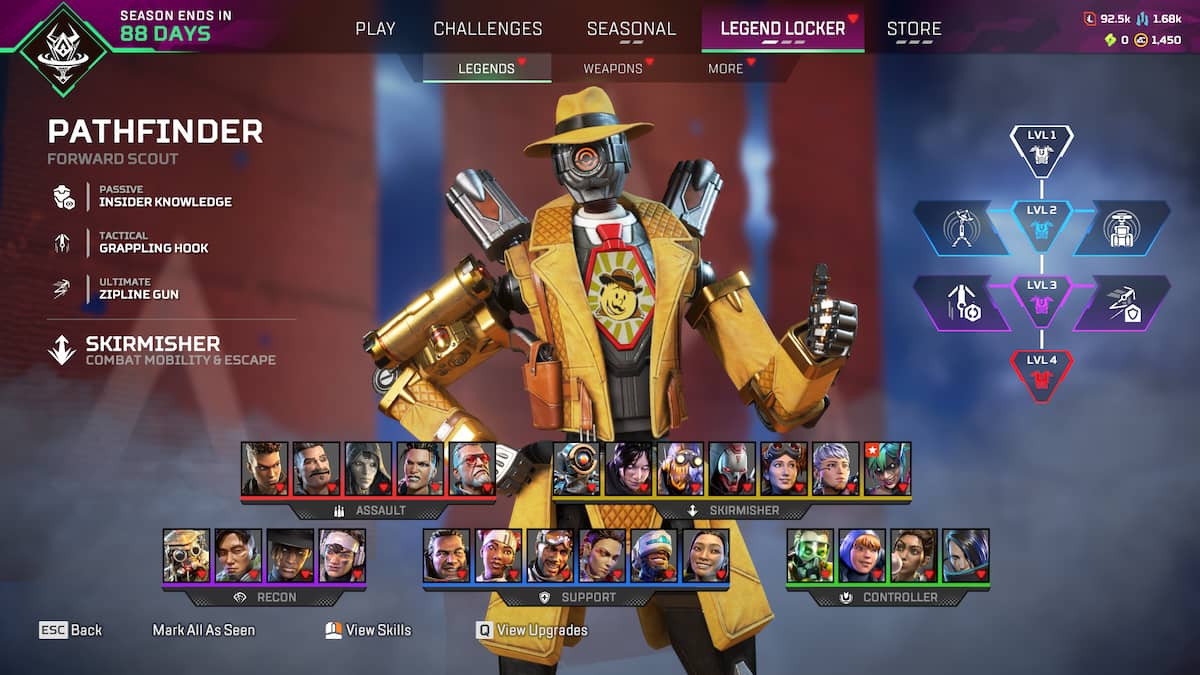 Apex Legends Pathfinder as seen in Legends Locker