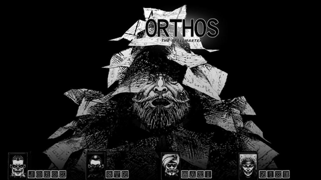 Speaking to ORTHOS in CRYPTMASTER.