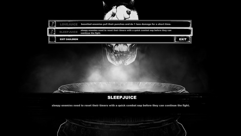 GOGGO cauldron in CRYPTMASTER.