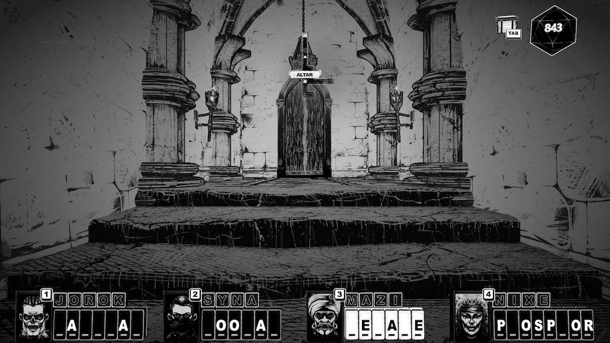 TEMPLE ALTAR in CRYPTMASTER.