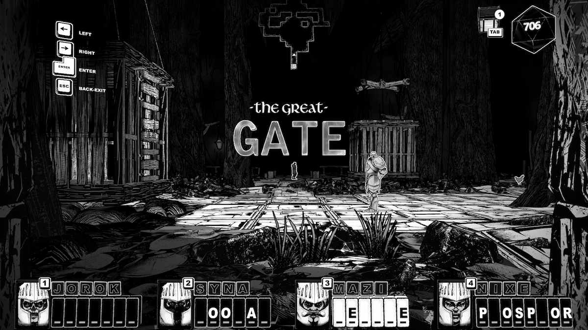 THE GREAT GATE in CRYPTMASTER.