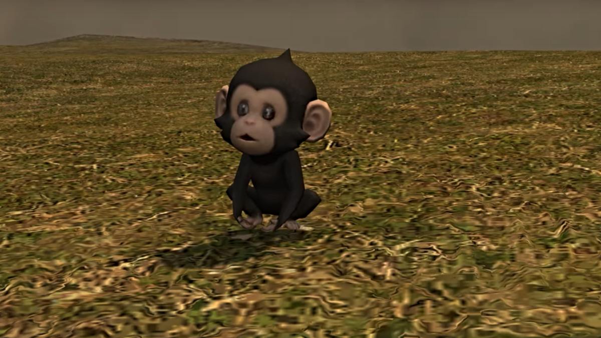The Chimpanzee minion in FFXIV