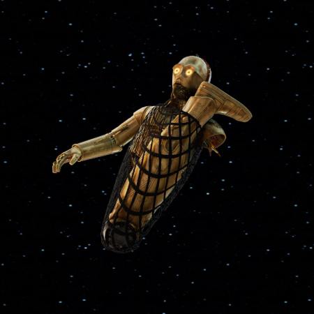 Disassembled C-3PO