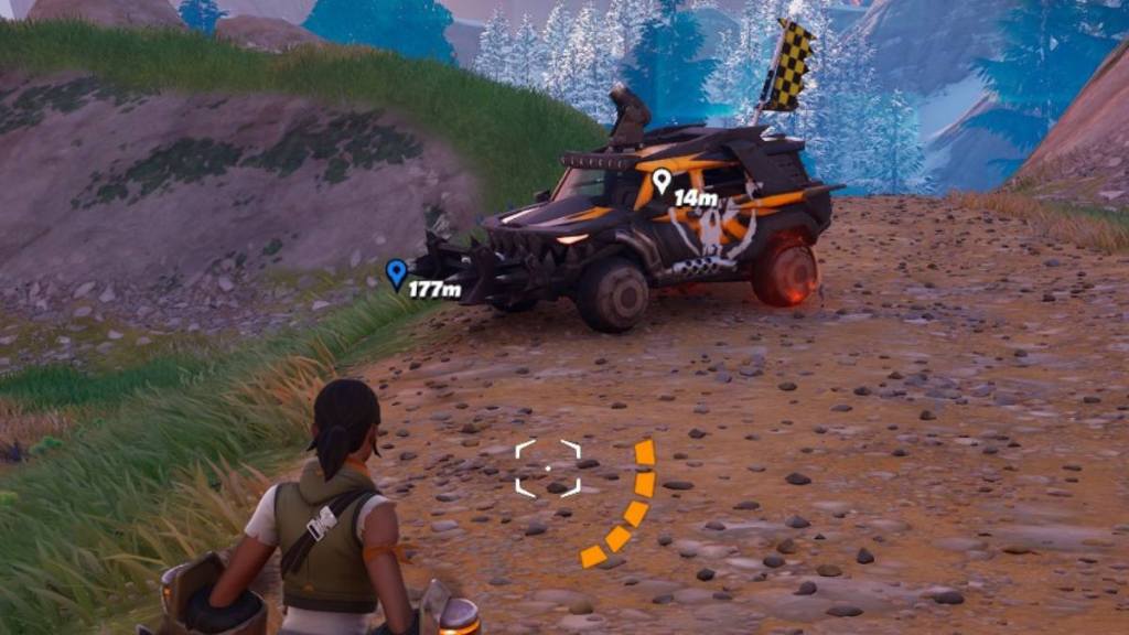 Megalo Don's car reward after defeat in Fortnite Chapter 5 Season 3
