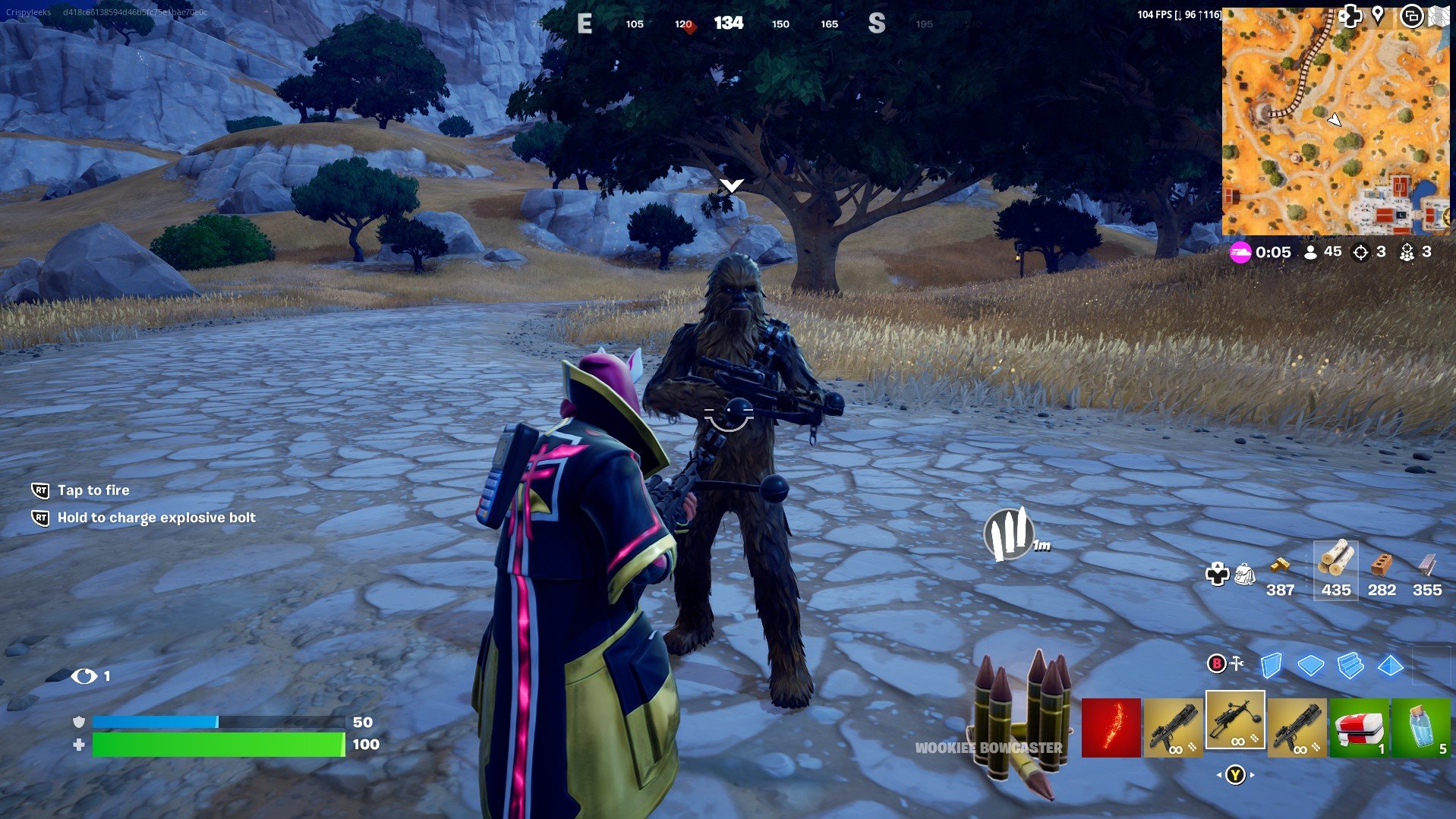 Chewbacca in Fortnite