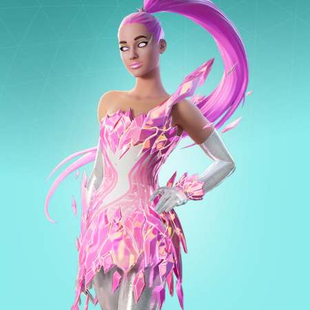 Rosy Rift Goddess Ariana skin in Fortnite