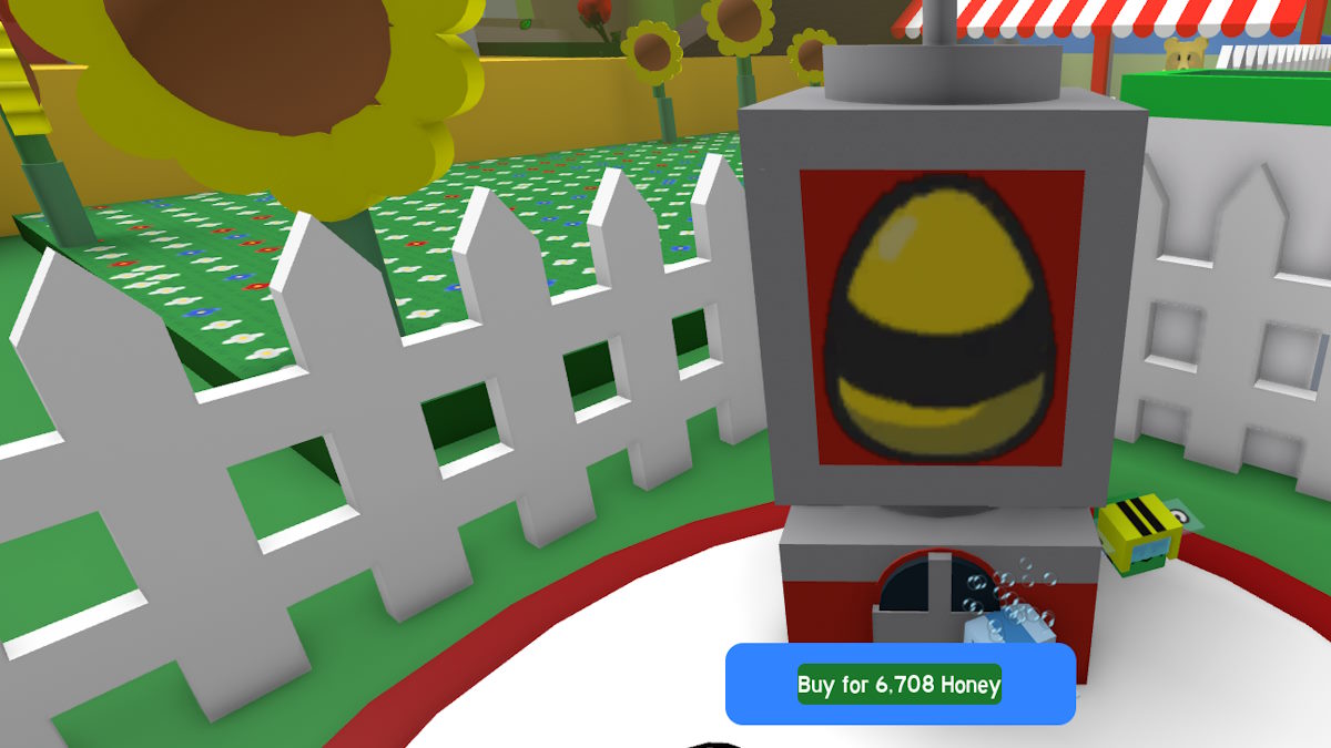 Using the basic store  in Roblox Bee Swarm Simulator