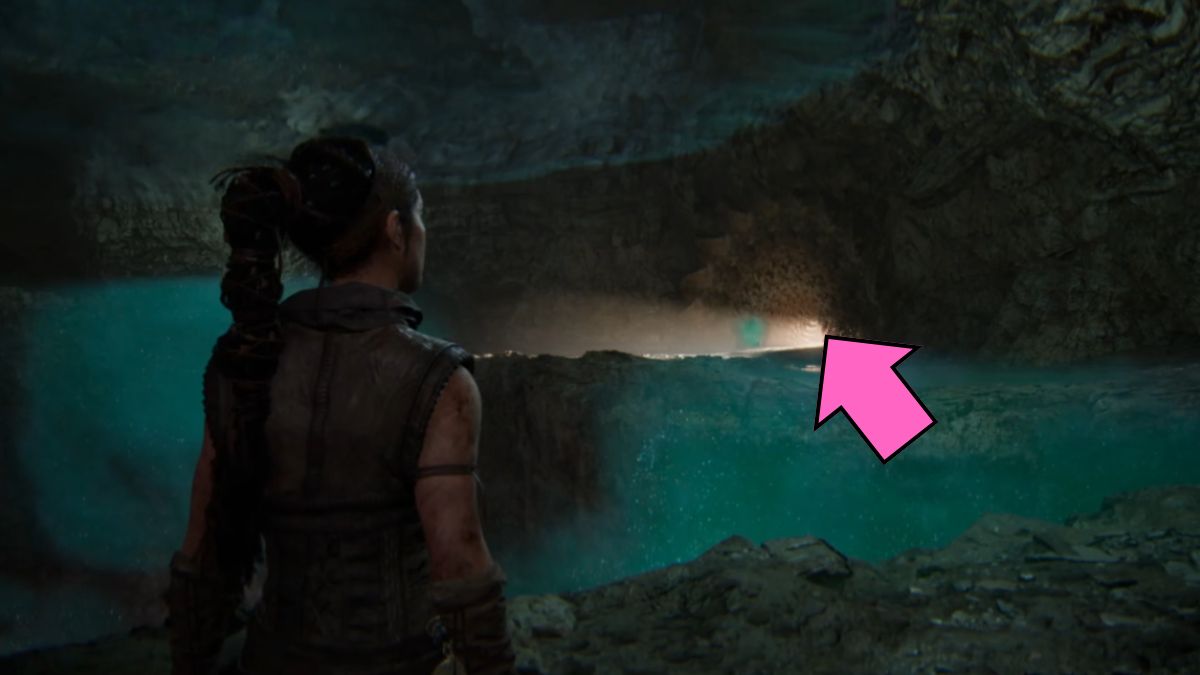 The right path Senua needs to follow in Hellblade II