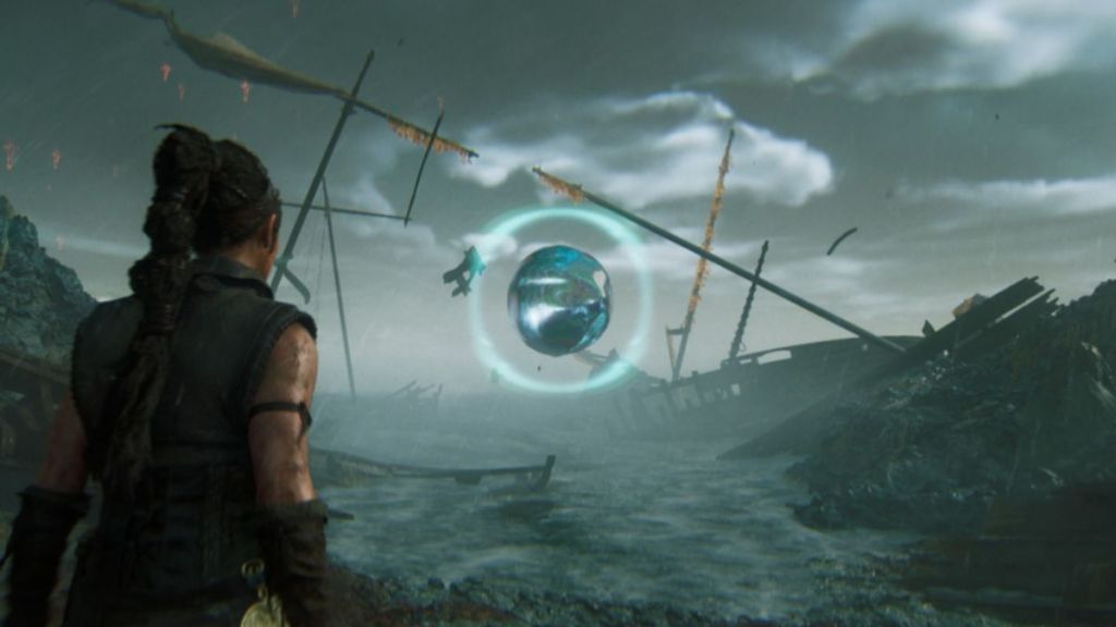 Main bubble to shift the world in Another Question chapter in Senua's Saga