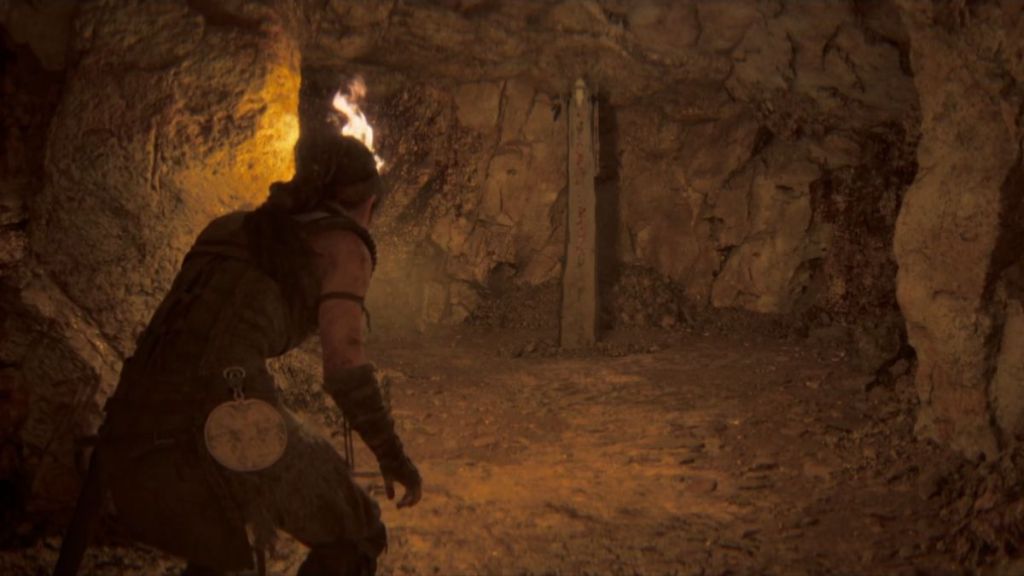 The lorestone in the caves of Senua's Saga: Hellblade II