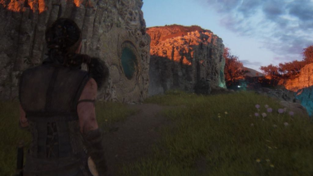 Left circular window to get the torch again in Hellblade II