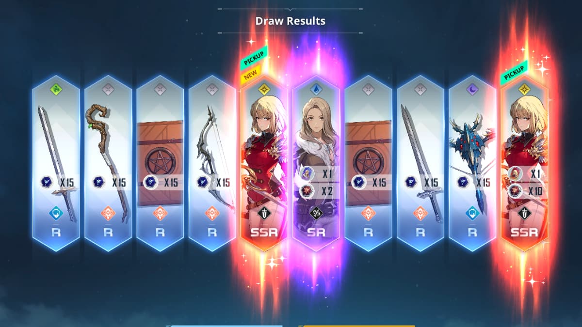 Solo Leveling: ARISE double SSR pull
