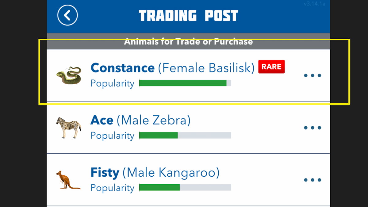 The Trading Post in BitLife