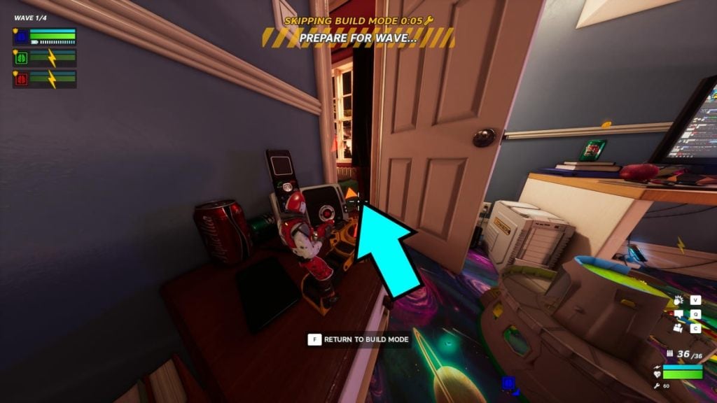 Location of Bobblehead 2 in Hypercharge Unboxed Dawn of the Toys