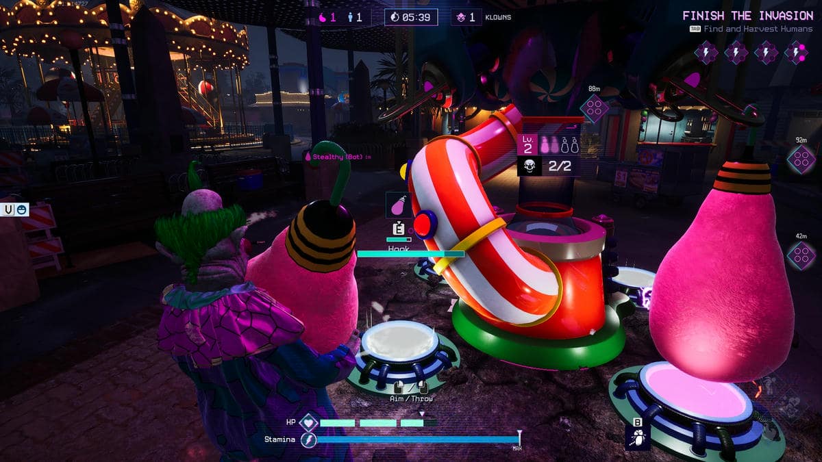 Powering lackey generators in Killer Klowns from Outer Space