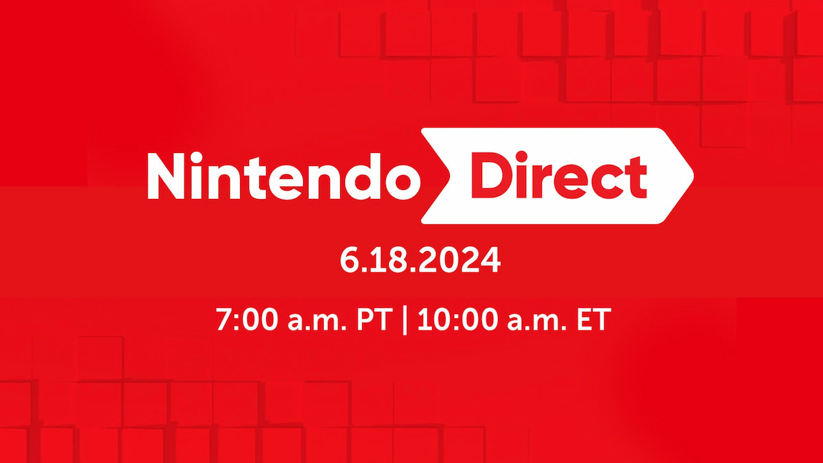 The Nintendo Direct Logo for June 18, 2024
