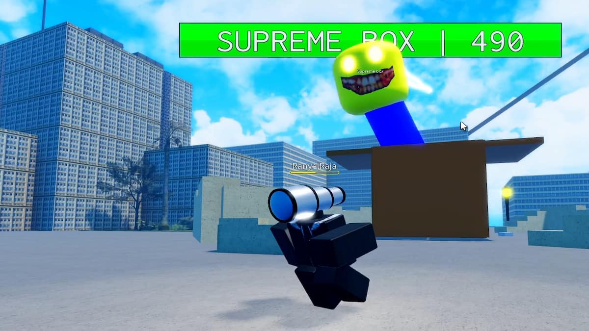 The Supreme Enemy in Super Box Siege