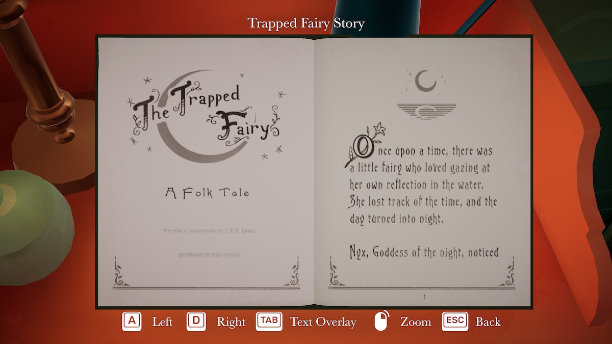 Trapped fairy story in Botany Manor. 