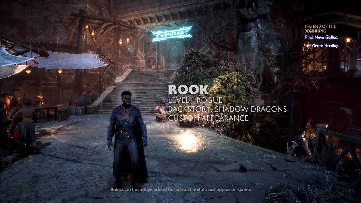 Introduction to Rook in Dragon Age: The Veilguard.