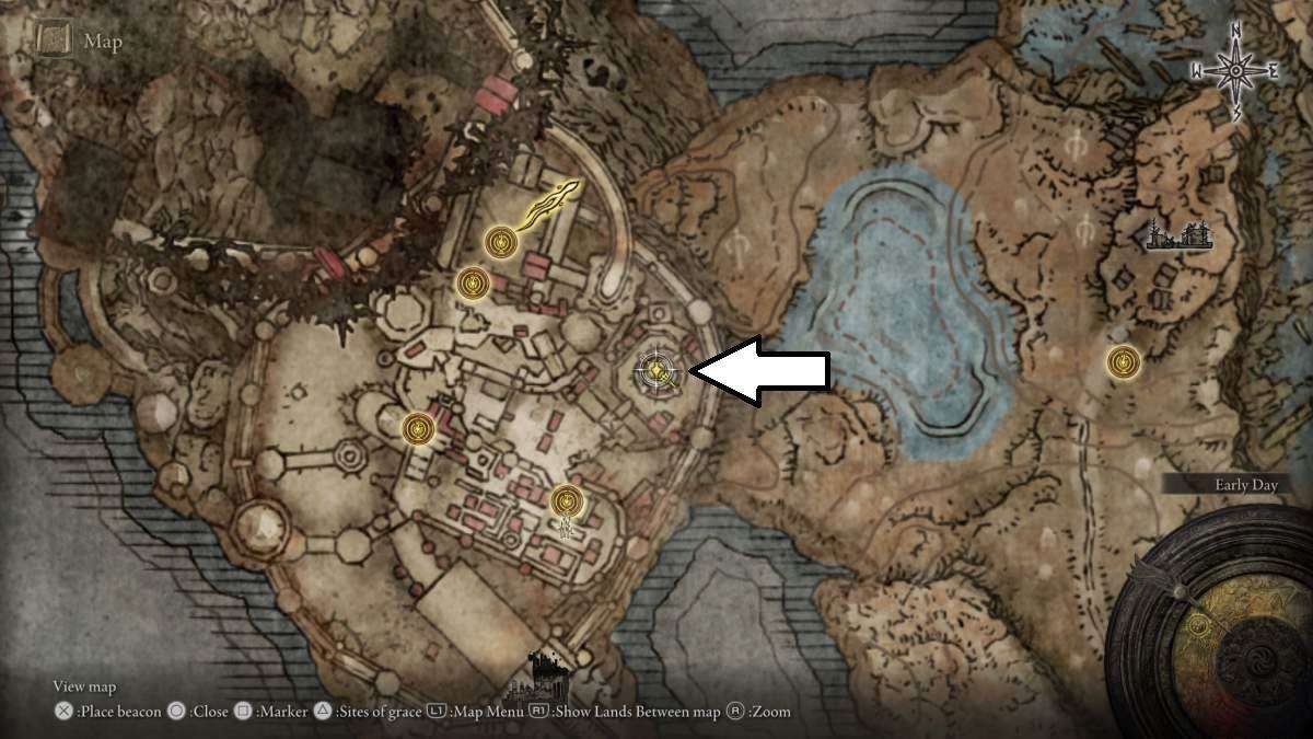 Where To Get Early Game Ashes Of War Map Location In Elden Ring   Elden Ring Shriek Of Sorrow Aow Location In Map 