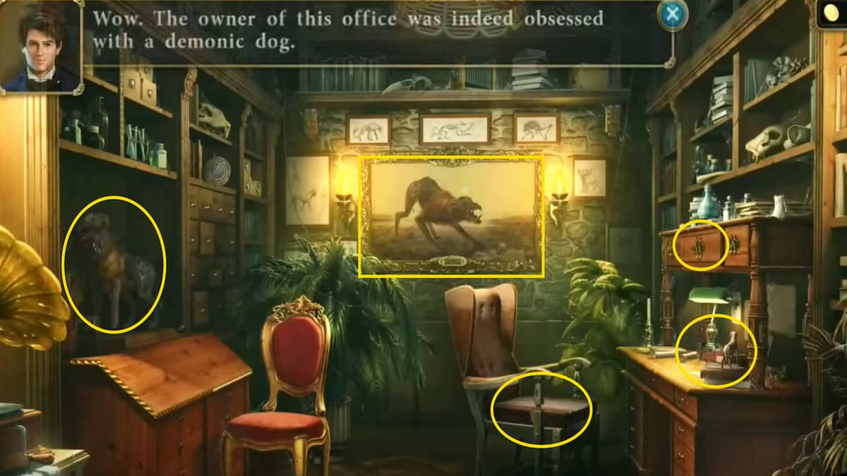 Estate secret room in Mystery Detective Adventure