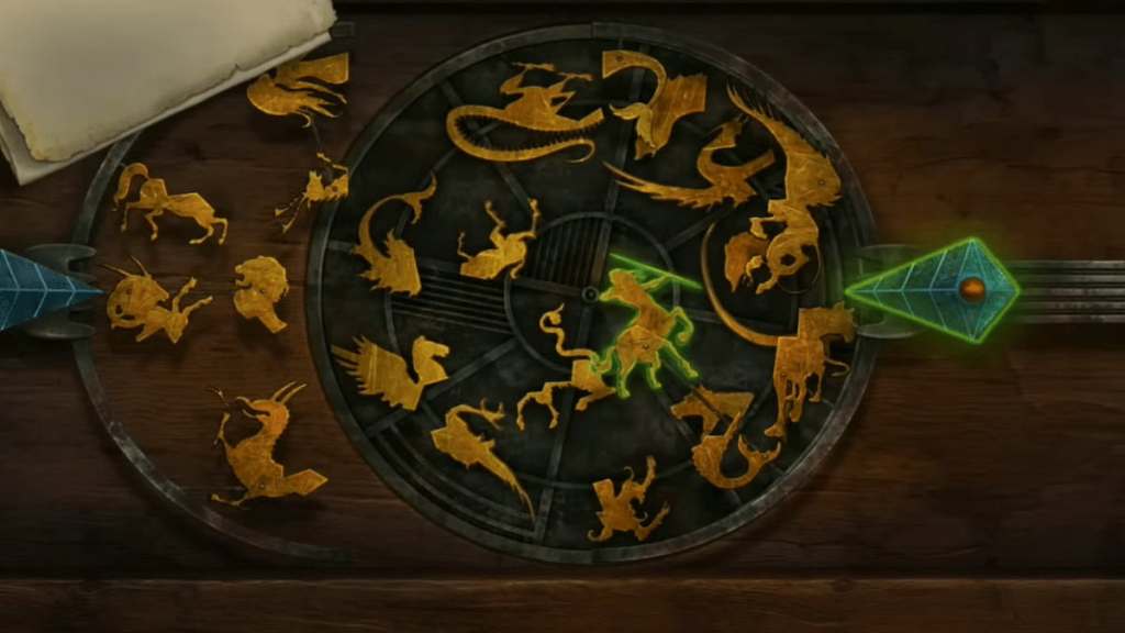 Mystery Detective Adventure mine door puzzle mythical creature