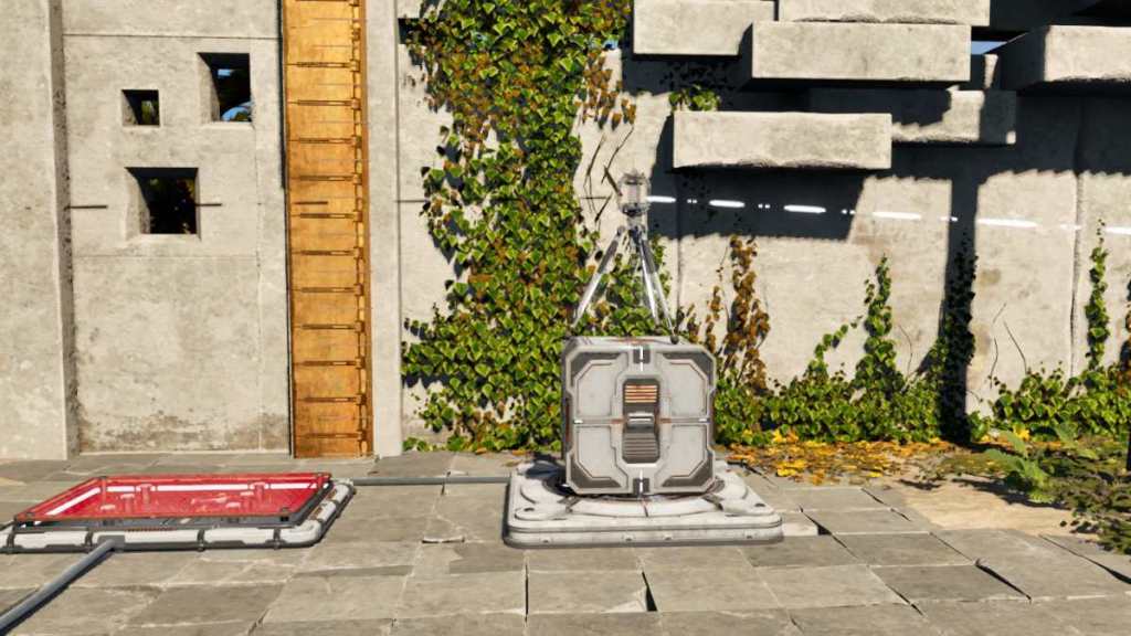 Solution progress in the Intruder puzzle in the Talos Principle Road to Elysium DLC